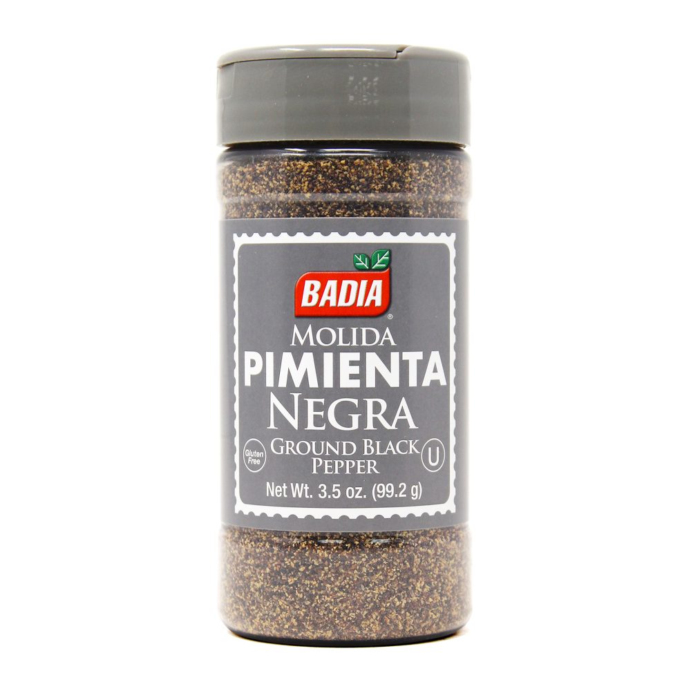 Pepper Black Ground / Pimienta Negra Molida- 3.5 oz